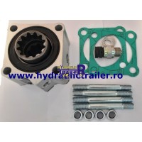 Priza putere / cuplaj basculare aluminiu cu senzor cv