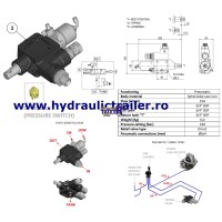 Distribuitor hidraulic basculare Binotto DVT#7