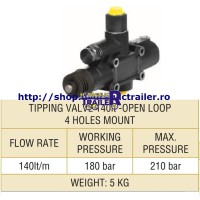 Distribuitor hidraulic basculare montaj 4 gauri