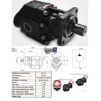 Pompa hidraulica BINOTTO basculare 82cm3/rev