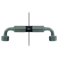 Hose Nut=12L90°/Nut=12L90° - Length=2250mm HACO