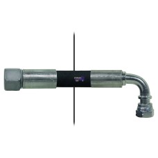 Piuliță furtun=3/4" / Piuliță=9/16"-90° - Lungime=2000mm HACO